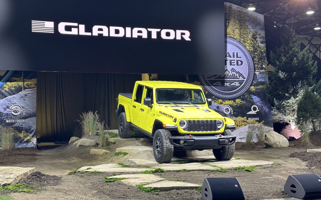 Jeep Tweaks Gladiator for 2024 Model Year
