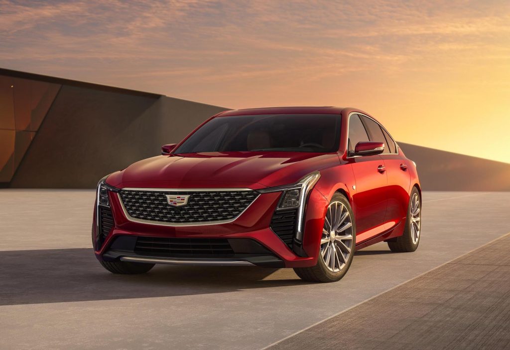 2025 Cadillac CT5 Premium front 3-4 REL