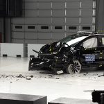 IIHS 2023 Honda Odyssey overlap crash test