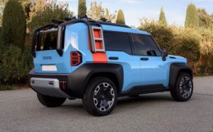 Land Cruise Mini rear 3-4