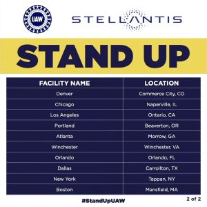 UAW Stellantis stand up chart two 9-22-23