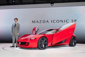 CEO Moto with Mazda Iconic SP doors open REL
