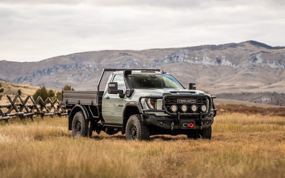 Unstoppable? With its 40-Inch Off-Road Tires, That May Describe the GMC/AEV Sierra Grande Concept