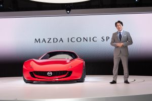 Mazda CEO with Iconic SP at JMS 2023 REL