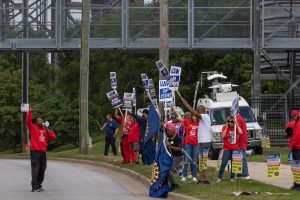 Picketers rally 10-1-23