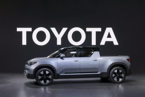 Toyota EPU electric pickup concept at JMS 2023 REL