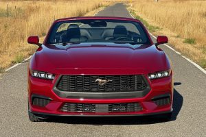 2024 Ford Mustang convertible nose