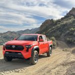 2024 Toyota Tacoma TRD - driving by hill