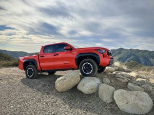 2024 Toyota Tacoma TRD - on rocks v3 driving
