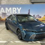 2025 Toyota Camry XLE - front 3-4 with sign
