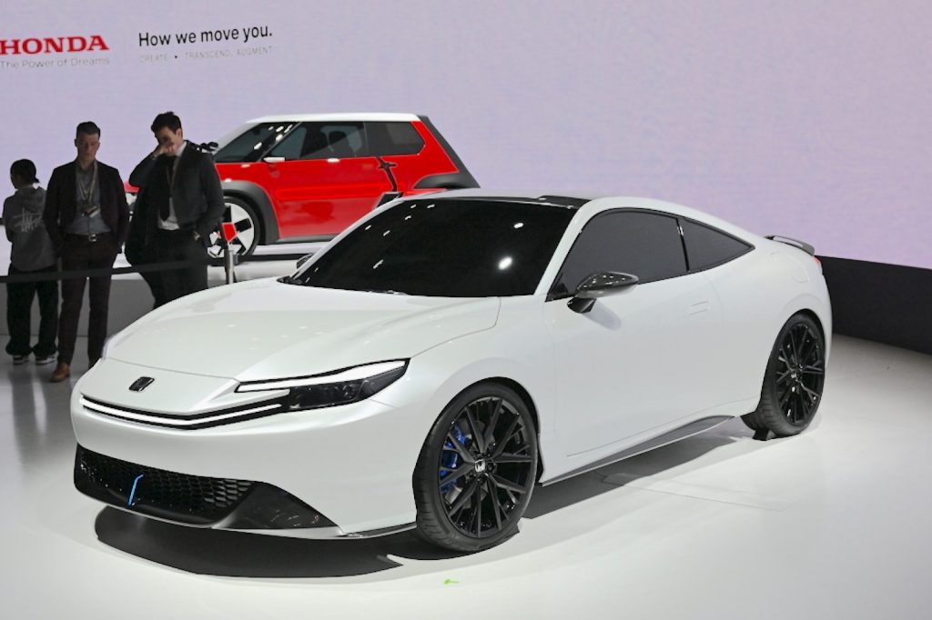 Honda Prelude Concept at JMS 2023 front 3-4