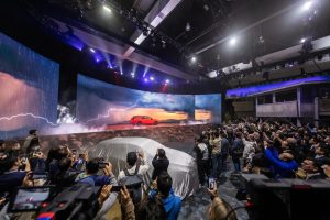 LA Auto Show 2022 show floor