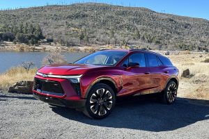 2024 Chevrolet Blazer EV RS eAWD - rear 3-4 in hills