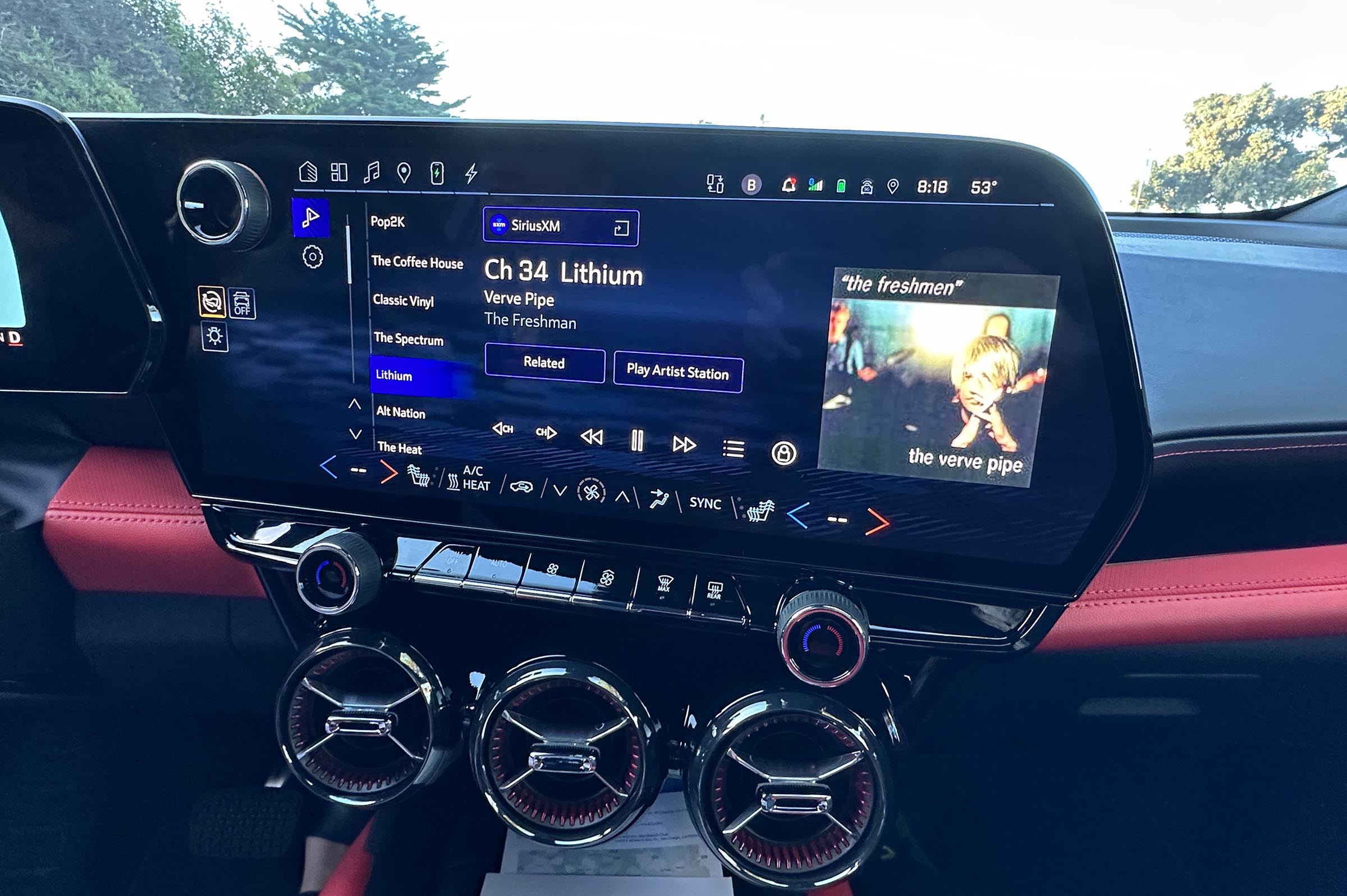 2024 Chevrolet Blazer EV RS- infotainment screen