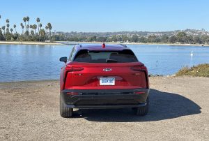 2024 Chevrolet Blazer EV RS - rear by lagoon