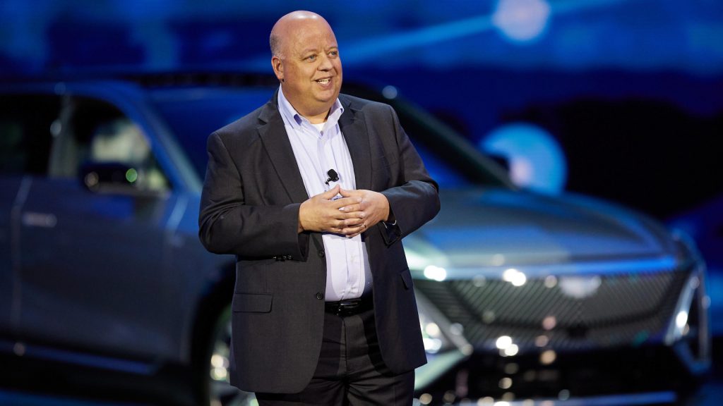 GM CFO Paul Jacobson speaking REL