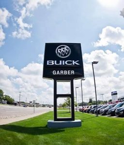Garber Buick sign Saginaw