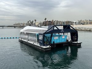 Ocean Cleanup - Interceptor 007 on Ballona Creek