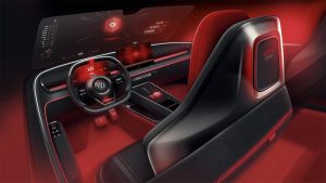 VW ID.GTI Concept - interior rendering