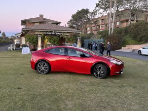 2024 Toyota Prius - red with station