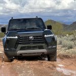 2024 Lexus GX Overtrail - on trail mud