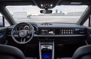 2024 Porsche Macan 4 - IP with passenger screen