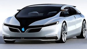 Apple iCar rendering