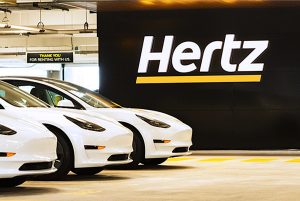 Hertz EV rental one