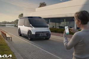 Kia PV5 Concept - Driving