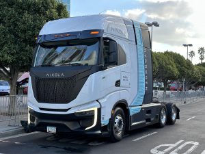Nikola Hydrogen Semi - front 3-4