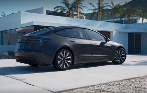 Tesla Model 3 update rear 3-4