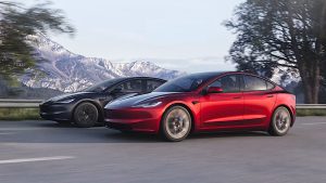 Tesla Model 3 updated pair
