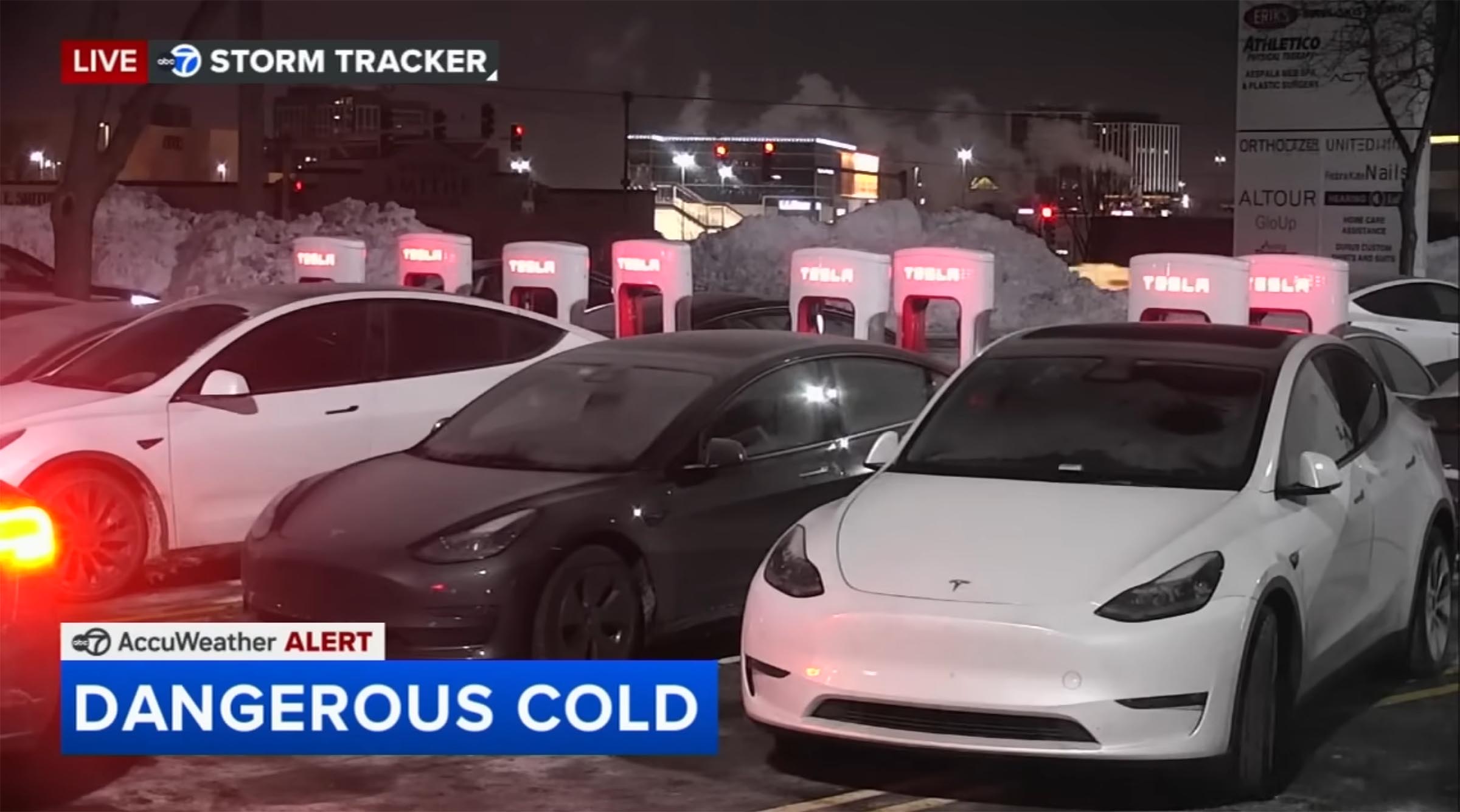 Tesla Supercharger Failures Chicago 1-24
