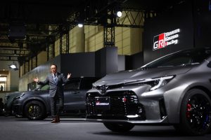 Toyoda talks among GR cars REL