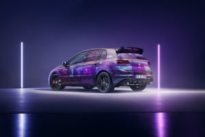 VW Golf GTI concep at CES rear 3-4 REL