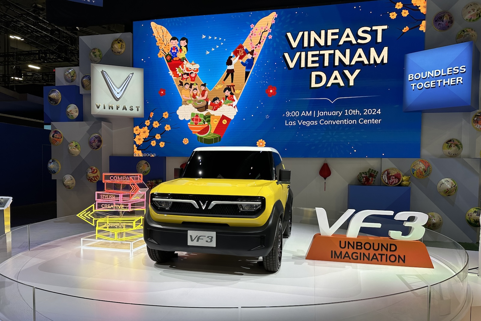 VinFast VF 3 concept nose