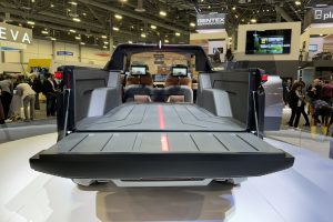 VinFast VF Wild concept CES bed
