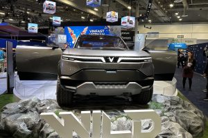 VinFast VF Wild concept CES nose