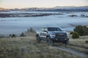 2024 GMC Canyon AT4X AEV driving REL
