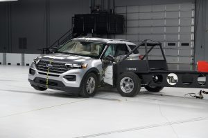 Ford Explorer side impact test IIHS REL