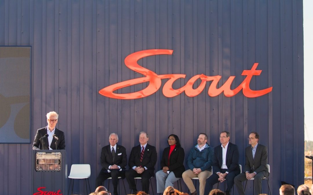 New EV Maker Scout Motors Breaks Ground on $2 Billion Plant