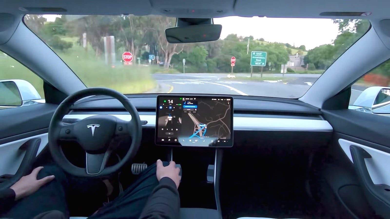 Tesla full self-driving 2020