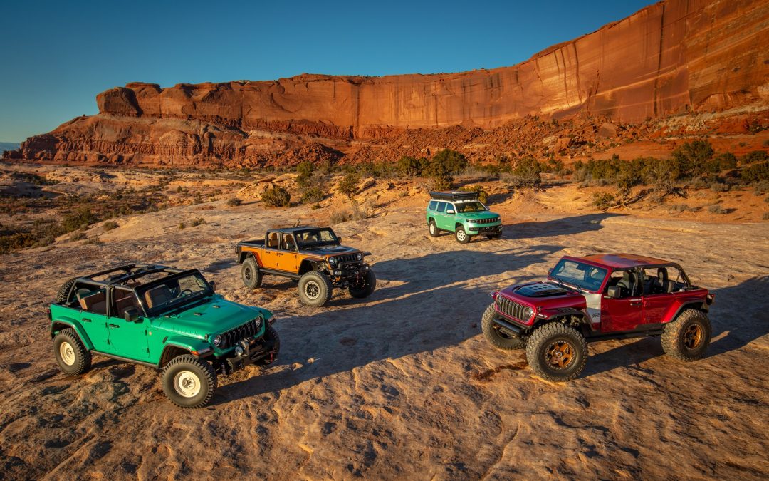 Jeep Blazes Trail To Moab With 2024 Easter Jeep Safari Concepts