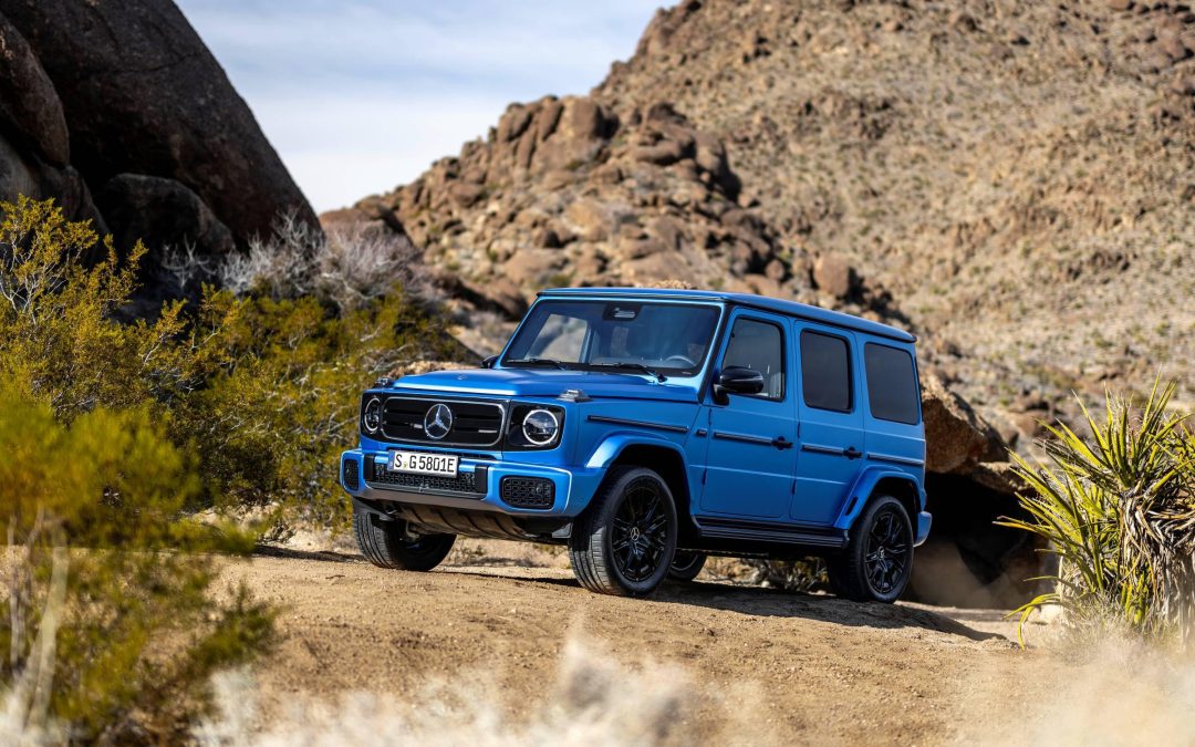 First Look: 2025 Mercedes-Benz G 580 Hits The Trail with EQ Technology