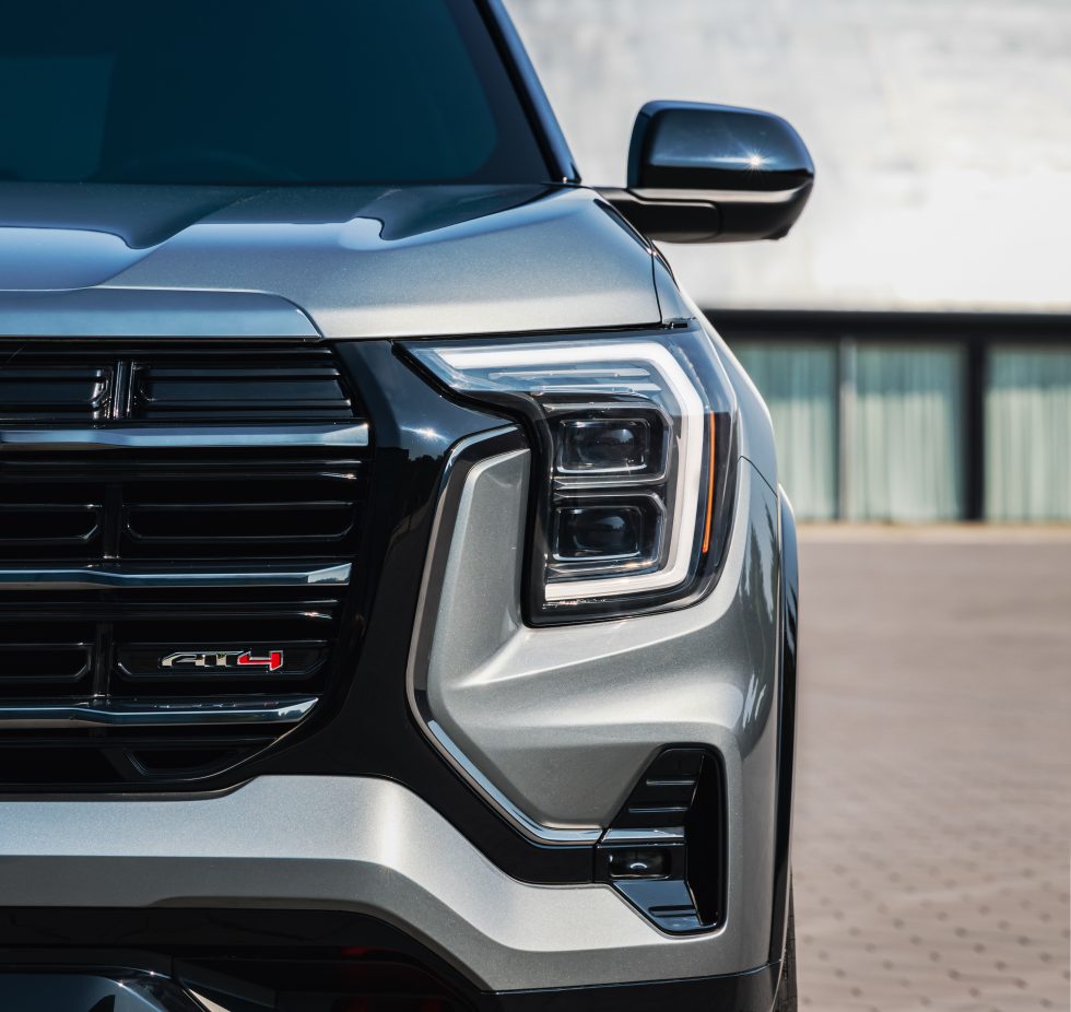 GMC Teases "Bolder" 2025 Terrain Headlight.news