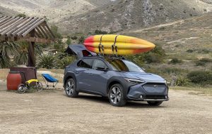 2023 Subaru Solterra - with kayak