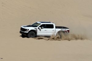 2024 Ford Raptor R - kicking up sand best