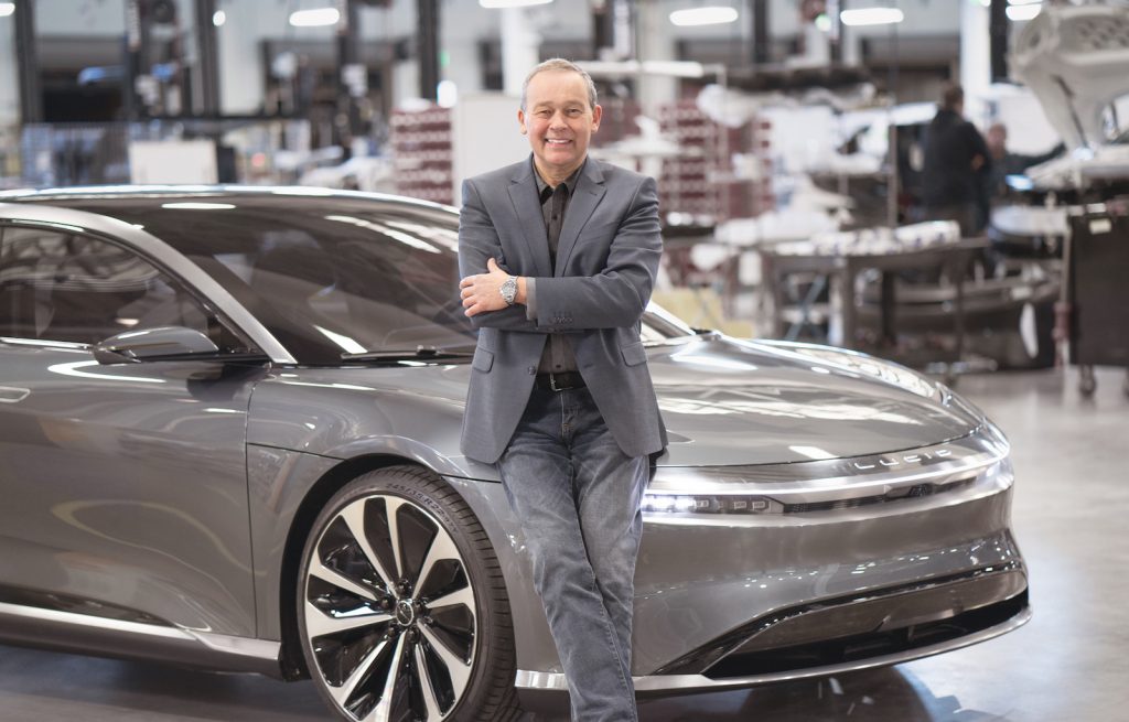Lucid CEO Peter Rawlinson 2020