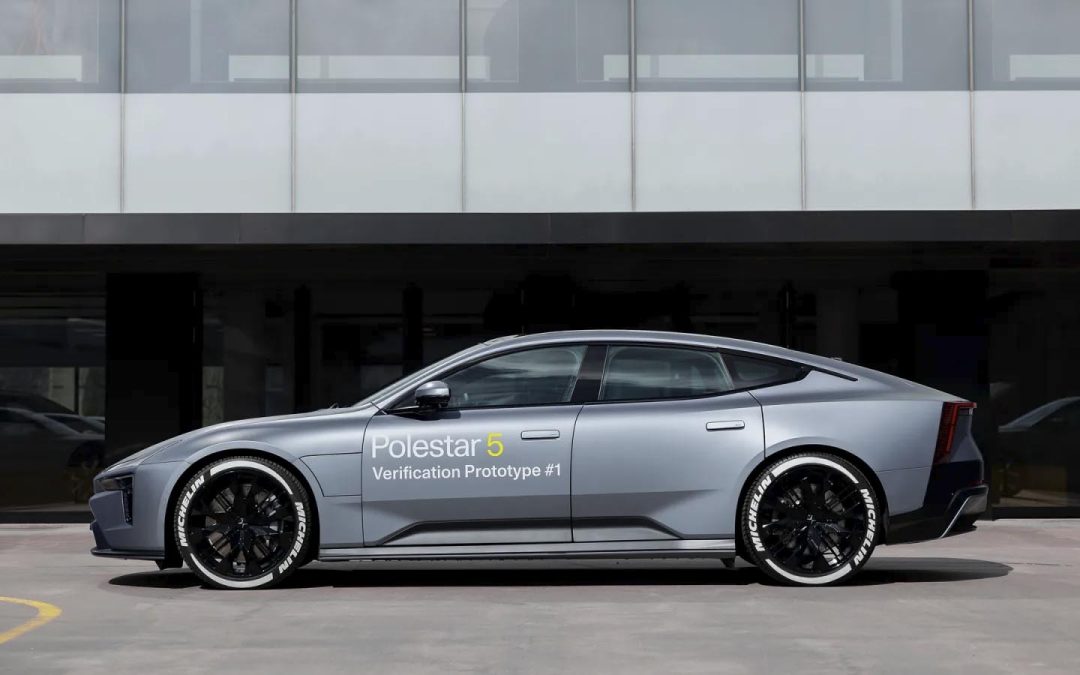 Polestar 5 Prototype Using New Battery That Can Charge Up in 10 Minutes