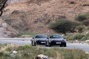 Porsche 911 Dubai backroad testing REL